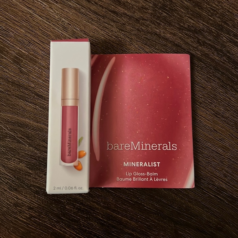 Bare minerals mineralist lip gloss balm (sincerity)